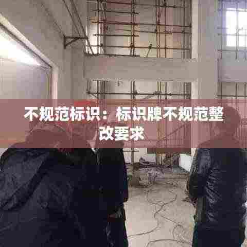 不规范标识:标识牌不规范整改要求