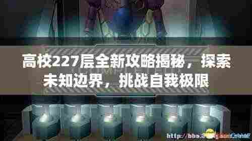 高校227层全新攻略揭秘,探索未知边界,挑战自我极限