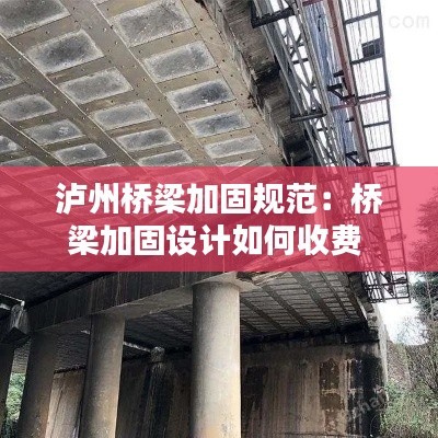 泸州桥梁加固规范：桥梁加固设计如何收费 