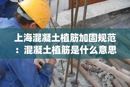上海混凝土植筋加固规范:混凝土植筋是什么意思