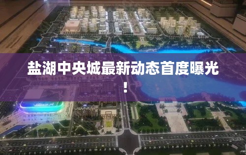 盐湖中央城最新动态首度曝光!